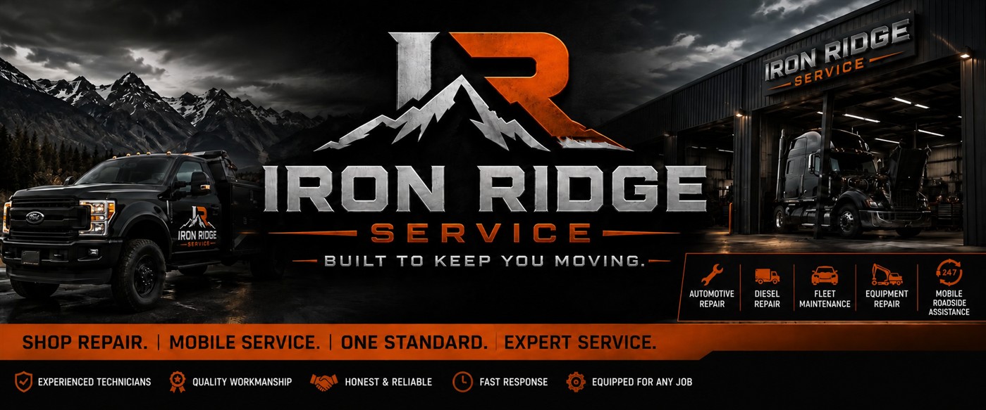 Iron Ridge Service automotive, diesel, fleet, equipment, and mobile service